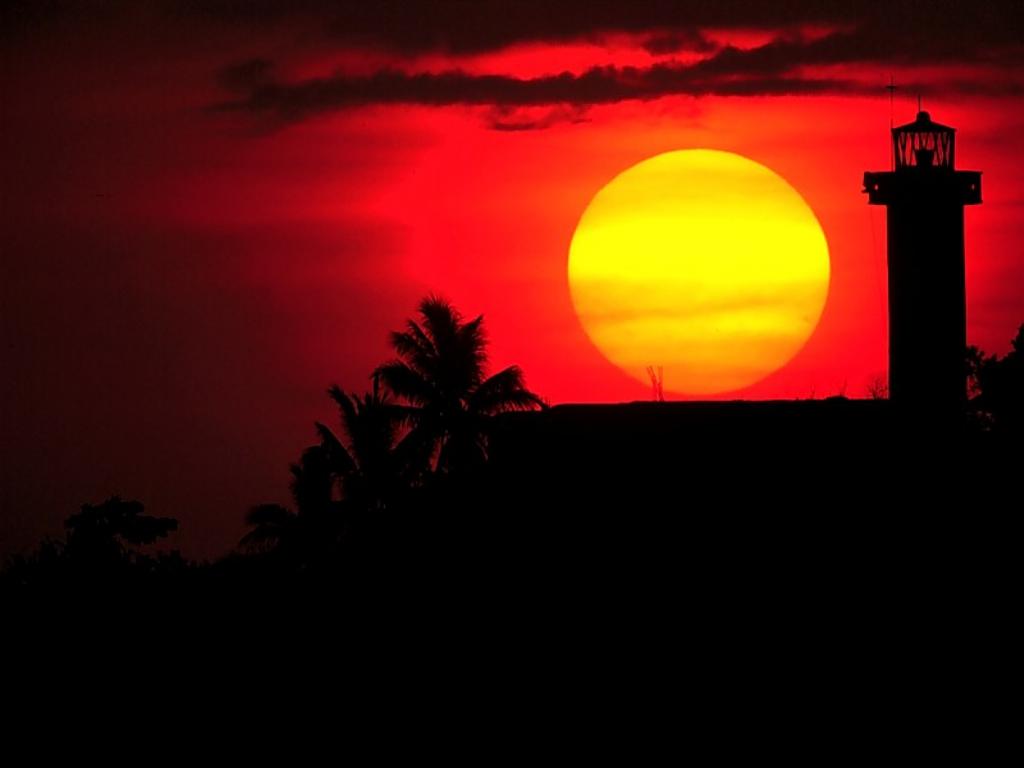 Download Sunset / Nature wallpaper / 1024x768
