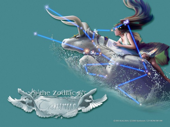 Free Send to Mobile Phone Constellation Taurus The Zodiac wallpaper num.1