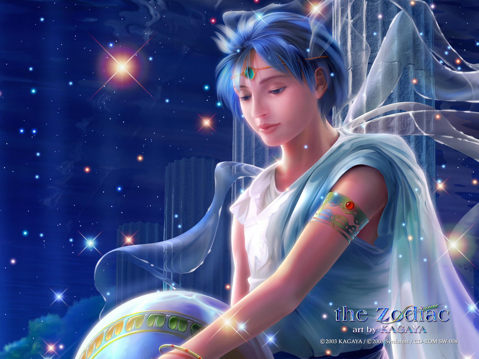 Download HQ Aquarius The Zodiac wallpaper / 1600x1200