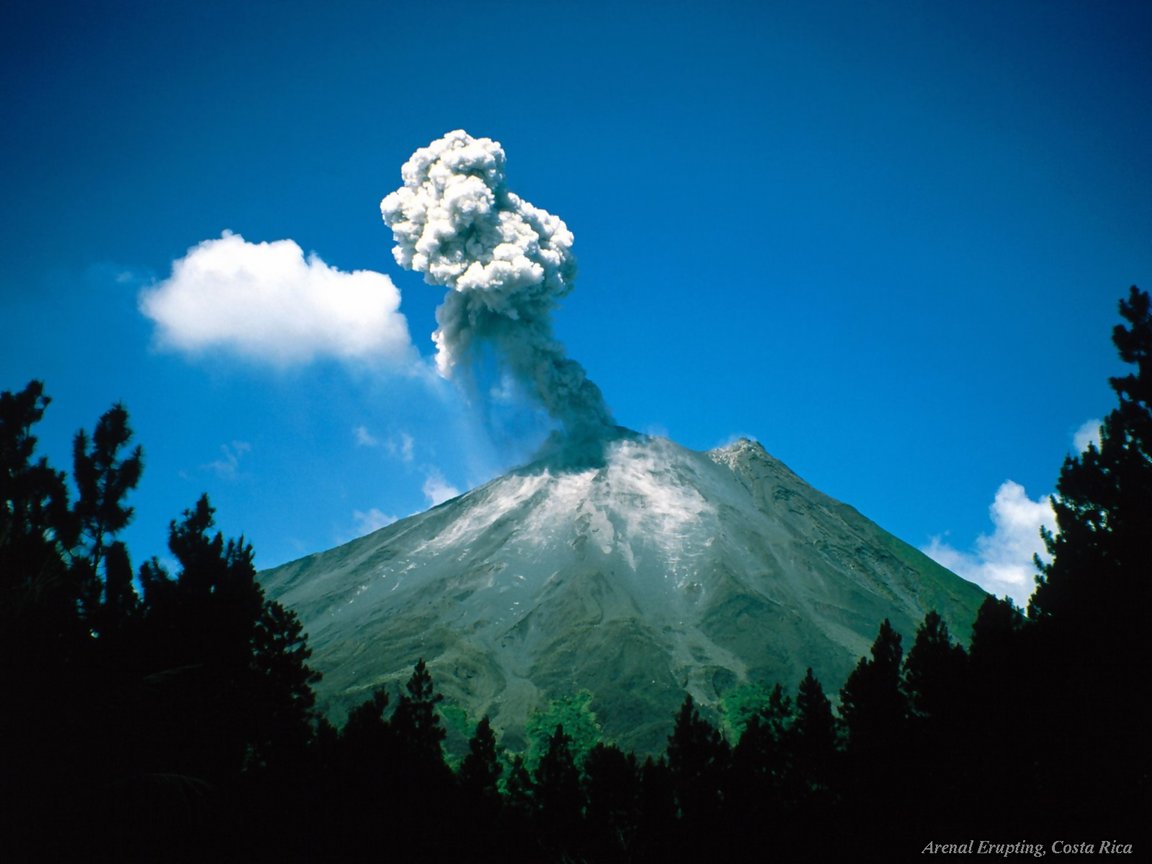 Full size Volcanos wallpaper / Nature / 1152x864