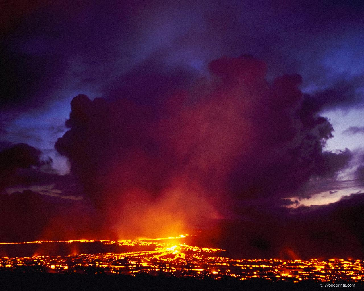 Download HQ Volcanos wallpaper / Nature / 1280x1024
