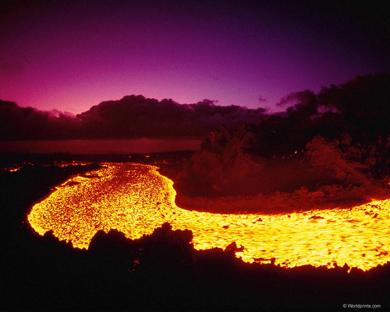 Download full size Volcanos wallpaper / Nature / 1280x1024