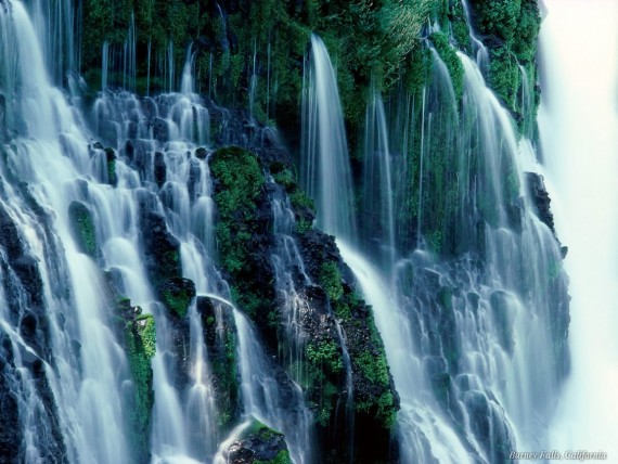 Free Send to Mobile Phone Waterfalls Nature wallpaper num.21