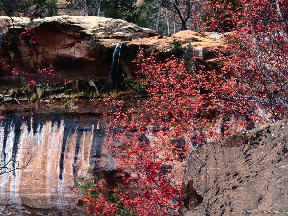 Full size Waterfalls wallpaper / Nature / 1152x864