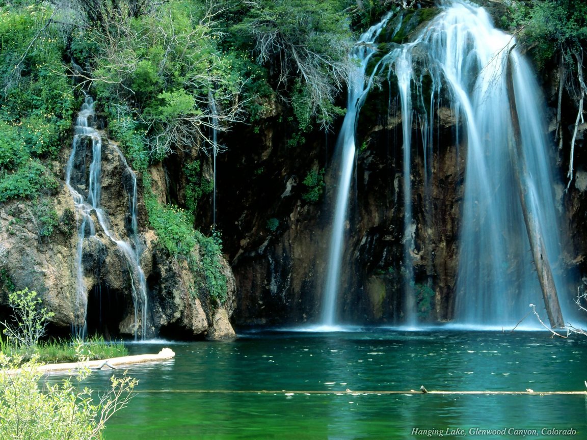 Full size Waterfalls wallpaper / Nature / 1152x864