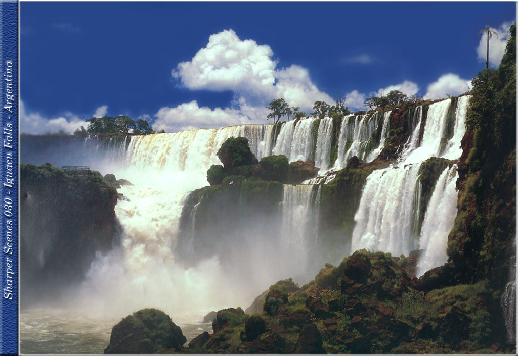 Full size Waterfalls wallpaper / Nature / 1024x705