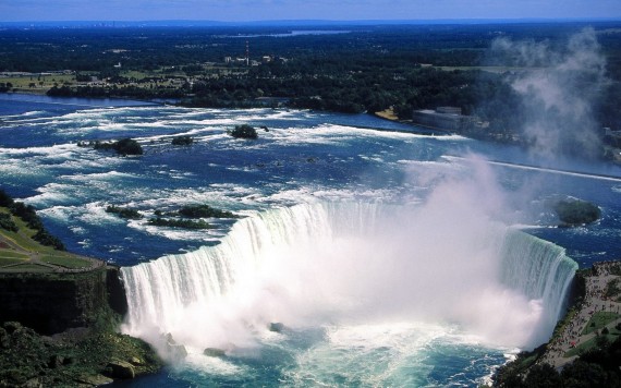 Free Send to Mobile Phone Niagara Falls, Ontario, Canada Waterfalls wallpaper num.123