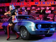 Download guard with a rifle / Girls & Cars