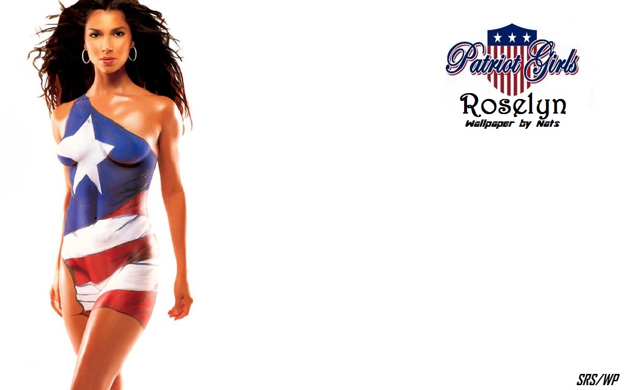 Download HQ Patriot Girls wallpaper / People / 1280x800