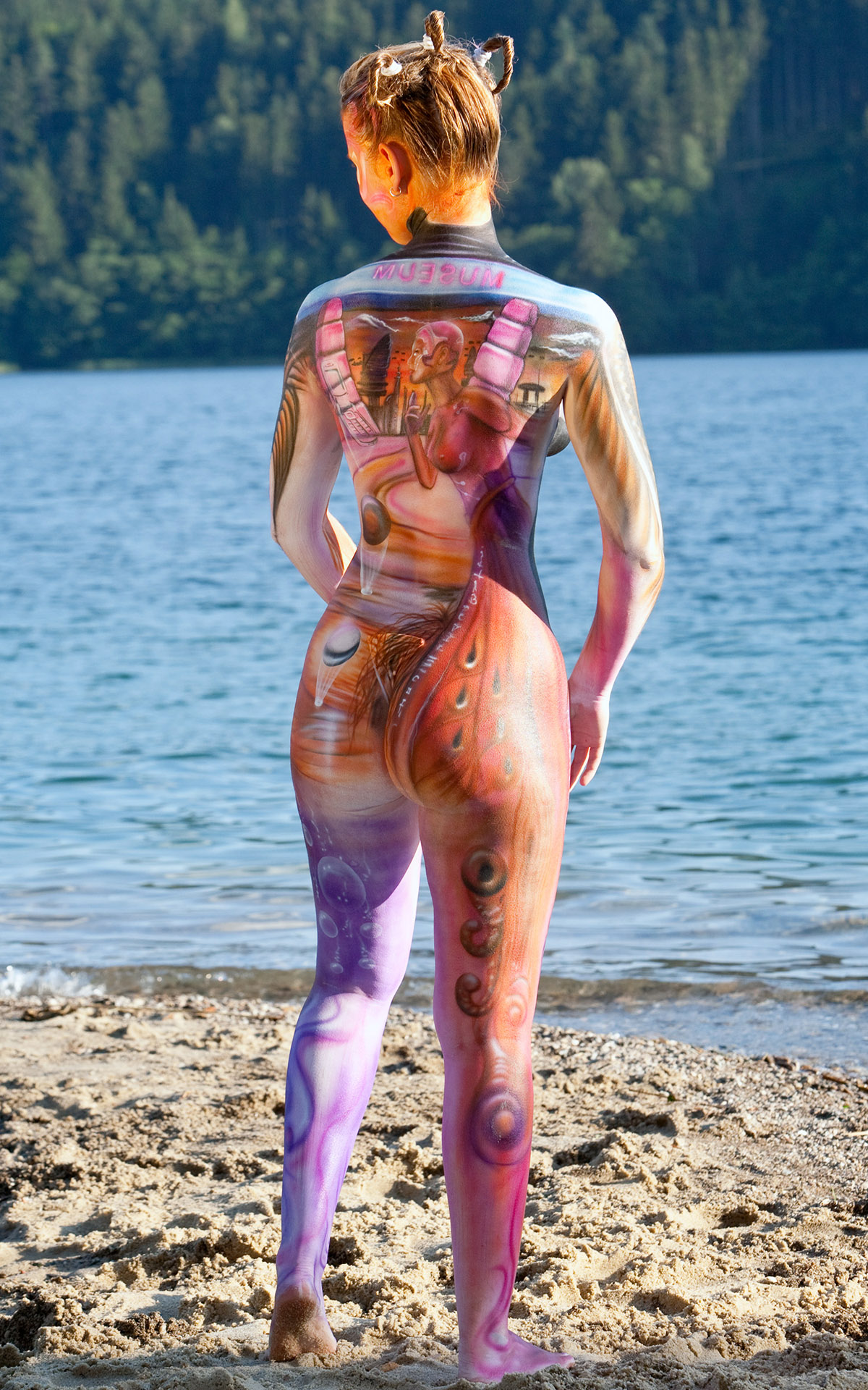 Download High quality Body Paintings (Body Art) wallpaper / Photo Art / 1200x1920
