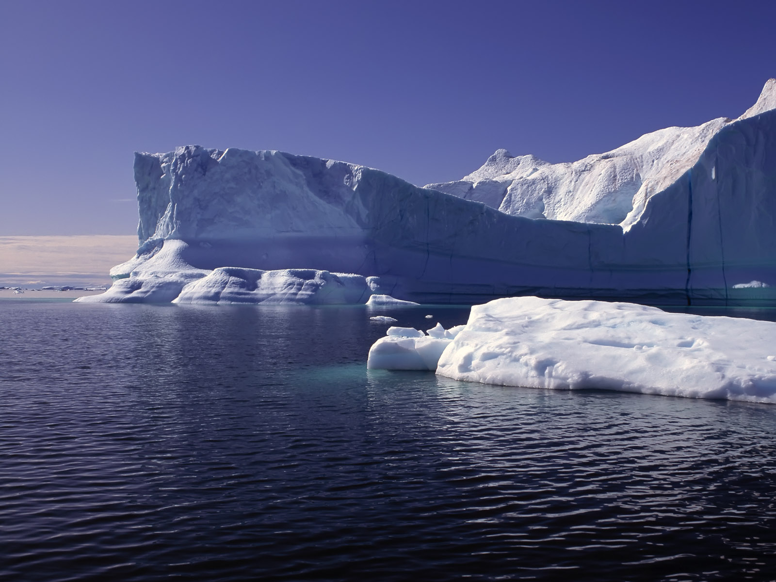 Download HQ Icebergs wallpaper / Nature / 1600x1200