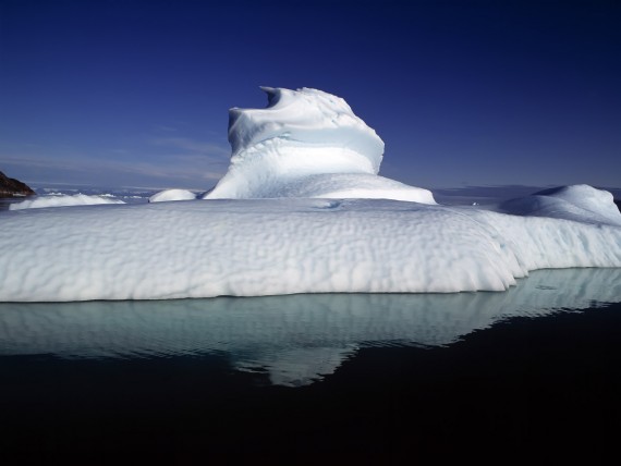 Free Send to Mobile Phone Icebergs Nature wallpaper num.7