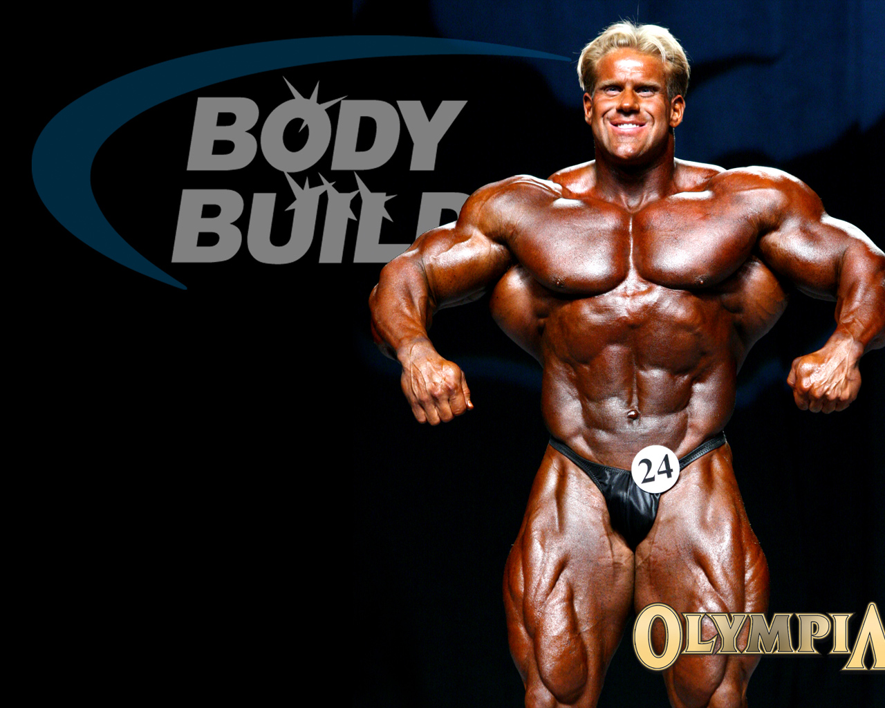 Download High quality Olympia Body Building wallpaper / 1280x1024