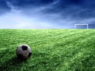 Download Ball on grass / Football