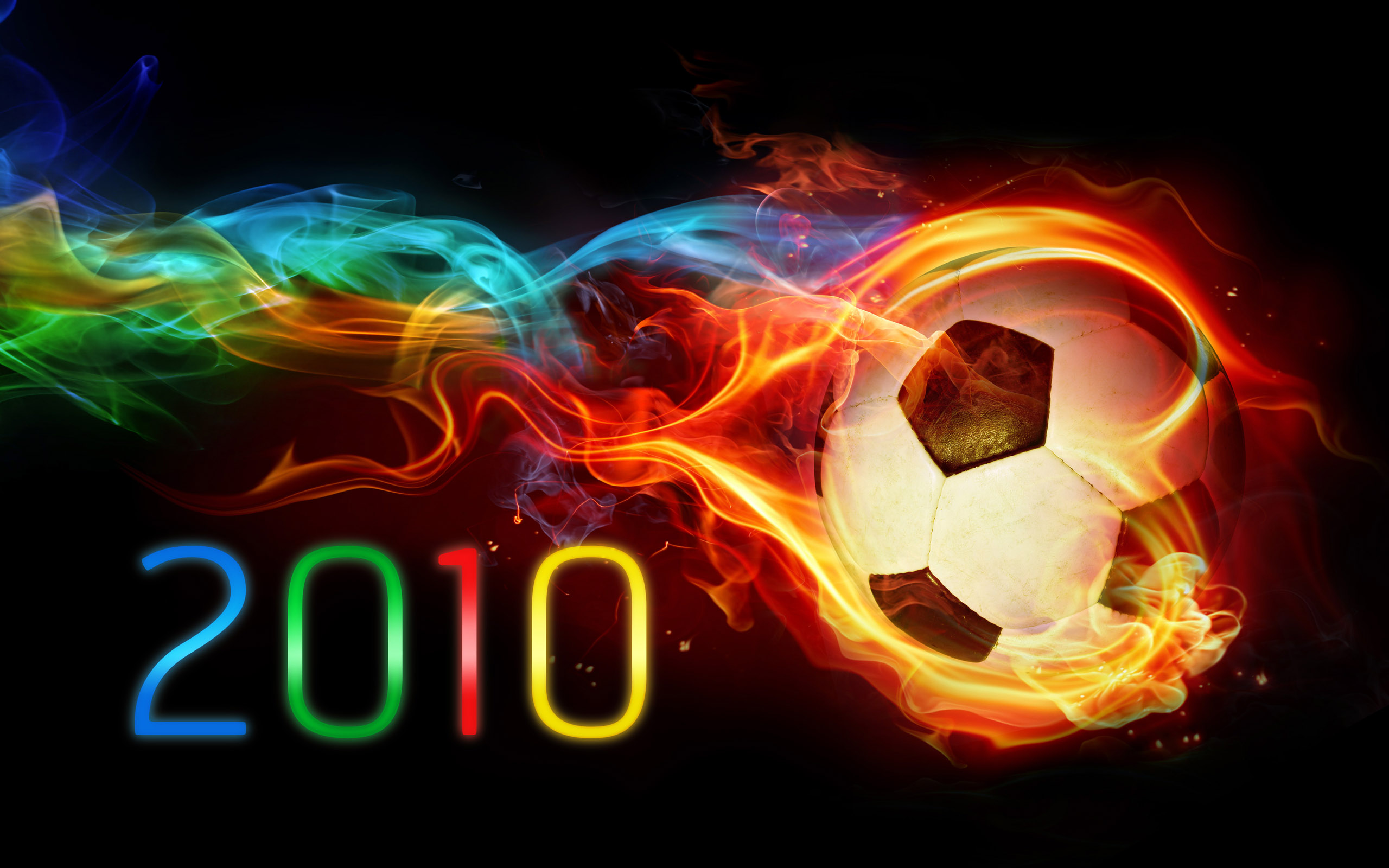 Download High quality Fireball 2010 Football wallpaper / 2560x1600