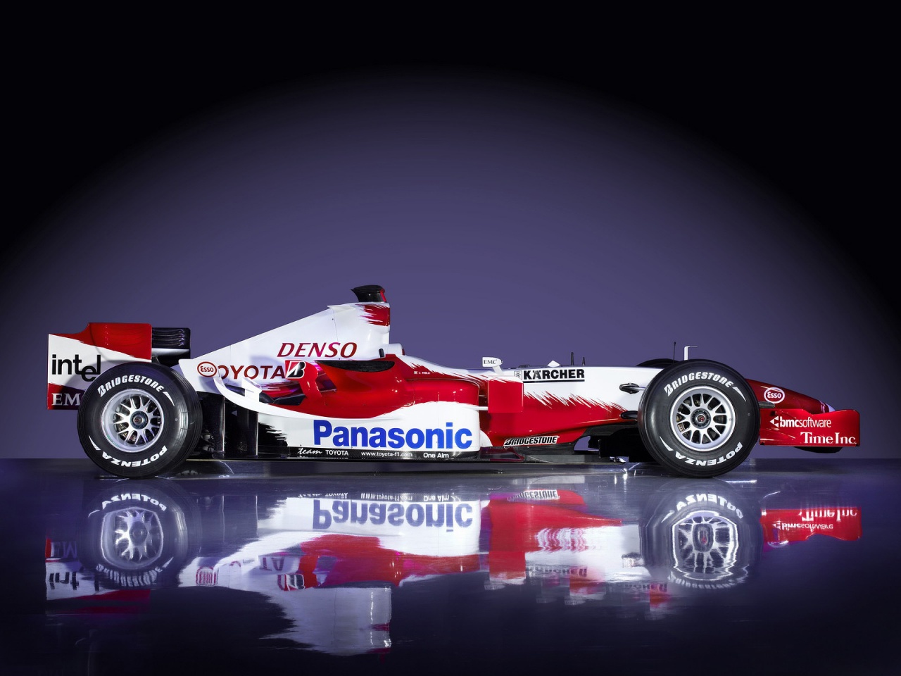 Download full size Toyota Formula 1 wallpaper / 1280x960