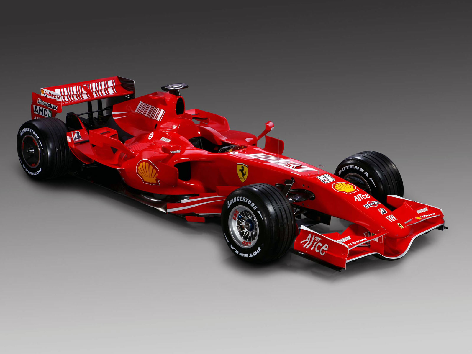 Download full size red Ferrari Formula 1 wallpaper / 1600x1200