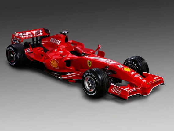 Free Send to Mobile Phone red Ferrari Formula 1 wallpaper num.10