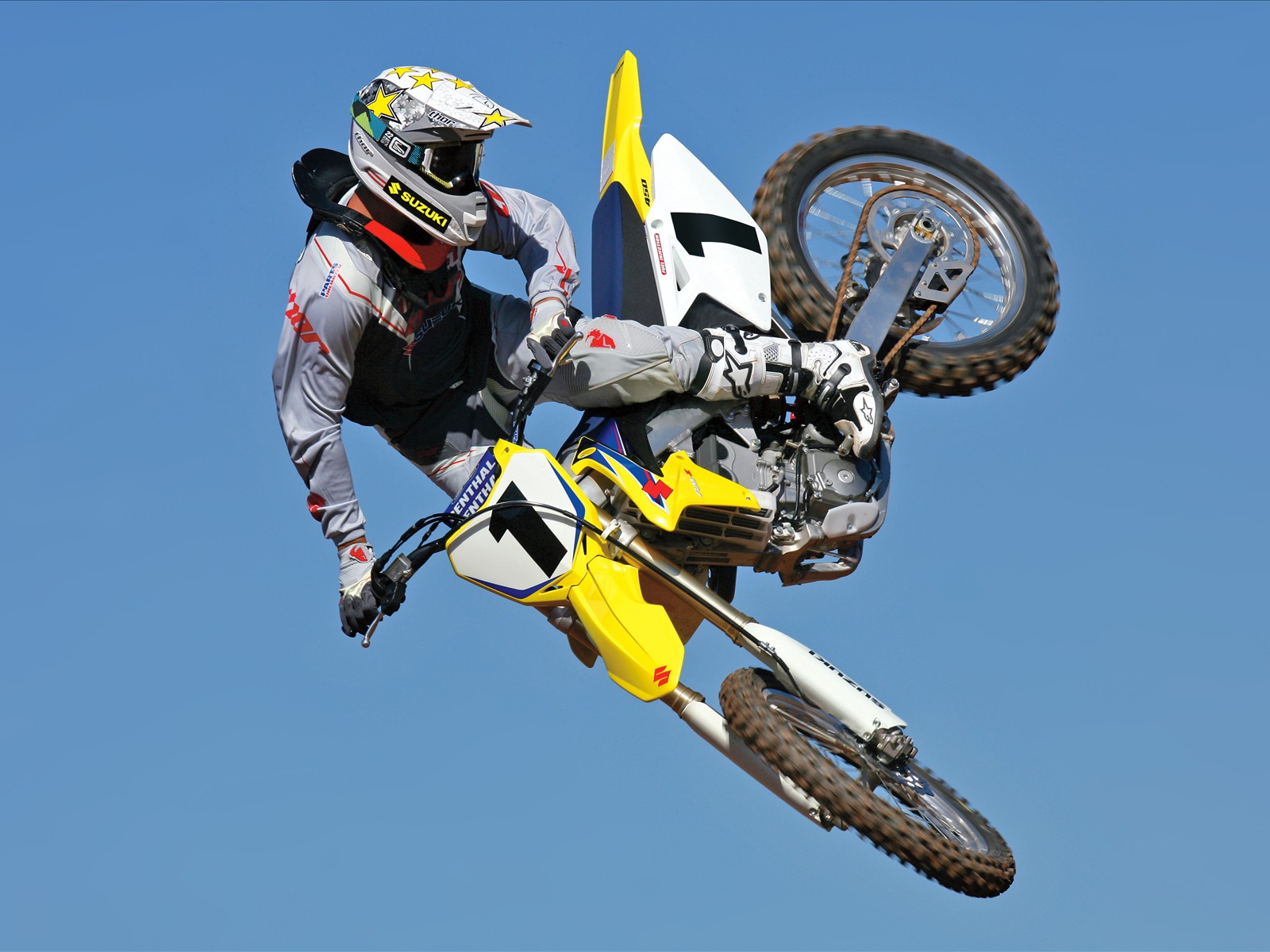 Download High quality tricks in the air Motocross wallpaper / 1600x1200