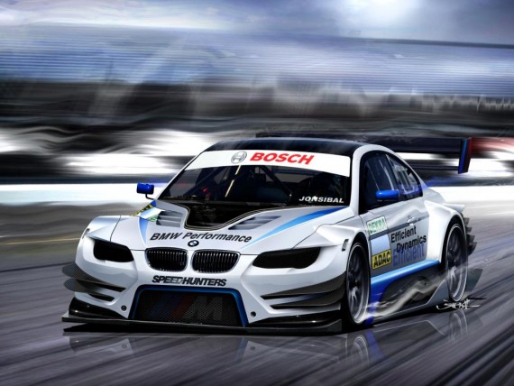 Free Send to Mobile Phone BMW Speed Hunters Racing Cars wallpaper num.13