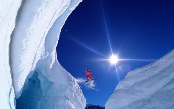 Free Send to Mobile Phone Snowboarding Sports wallpaper num.8