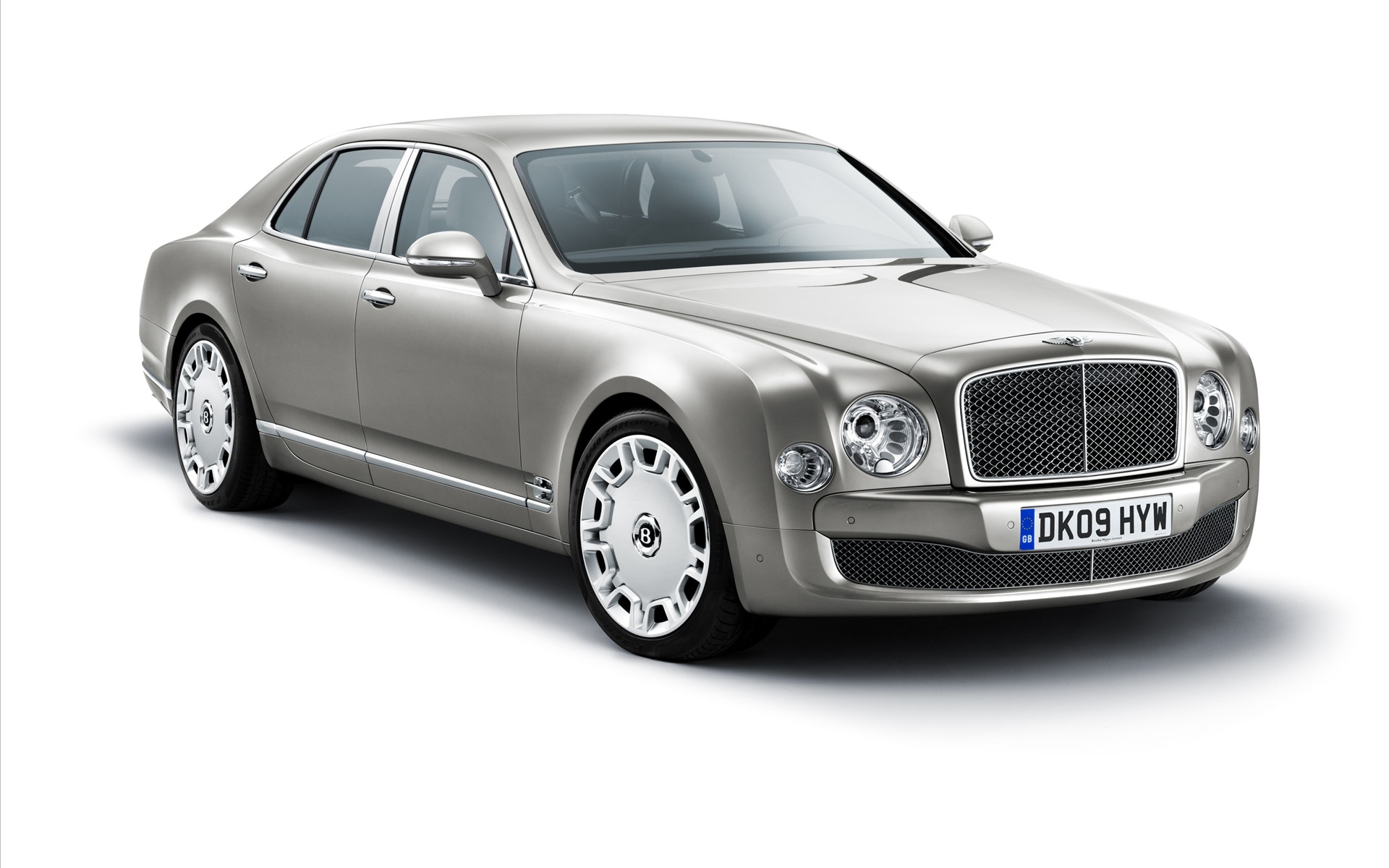 Download High quality DK09 HYW front Bentley wallpaper / 1920x1200
