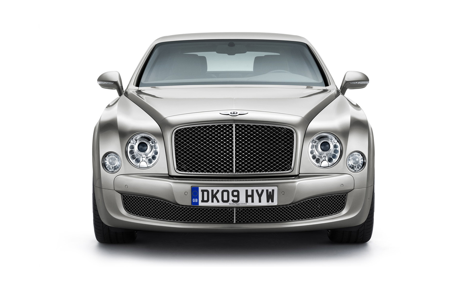Download HQ DK09 HYW front Bentley wallpaper / 1920x1200