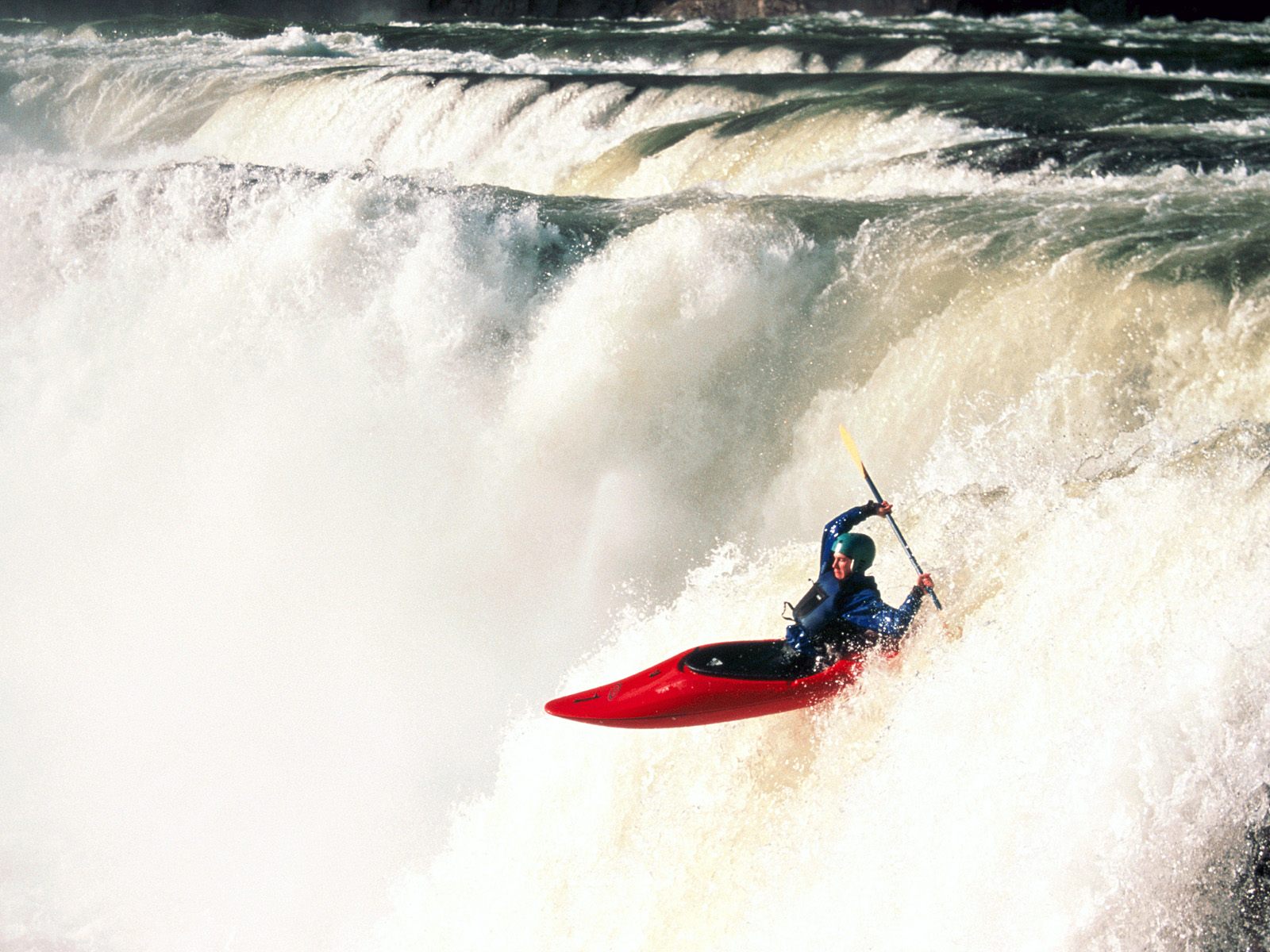 Download full size Water Slalom wallpaper / Sports / 1600x1200
