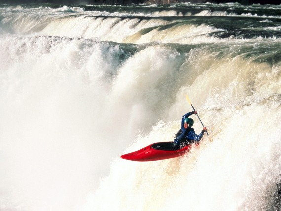 Free Send to Mobile Phone Water Slalom Sports wallpaper num.10