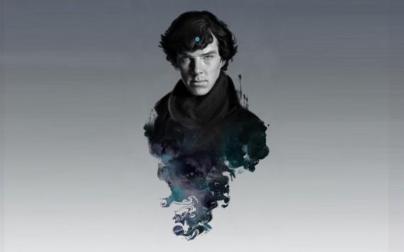 Free Send to Mobile Phone The Excellent Mind Sherlock wallpaper num.1