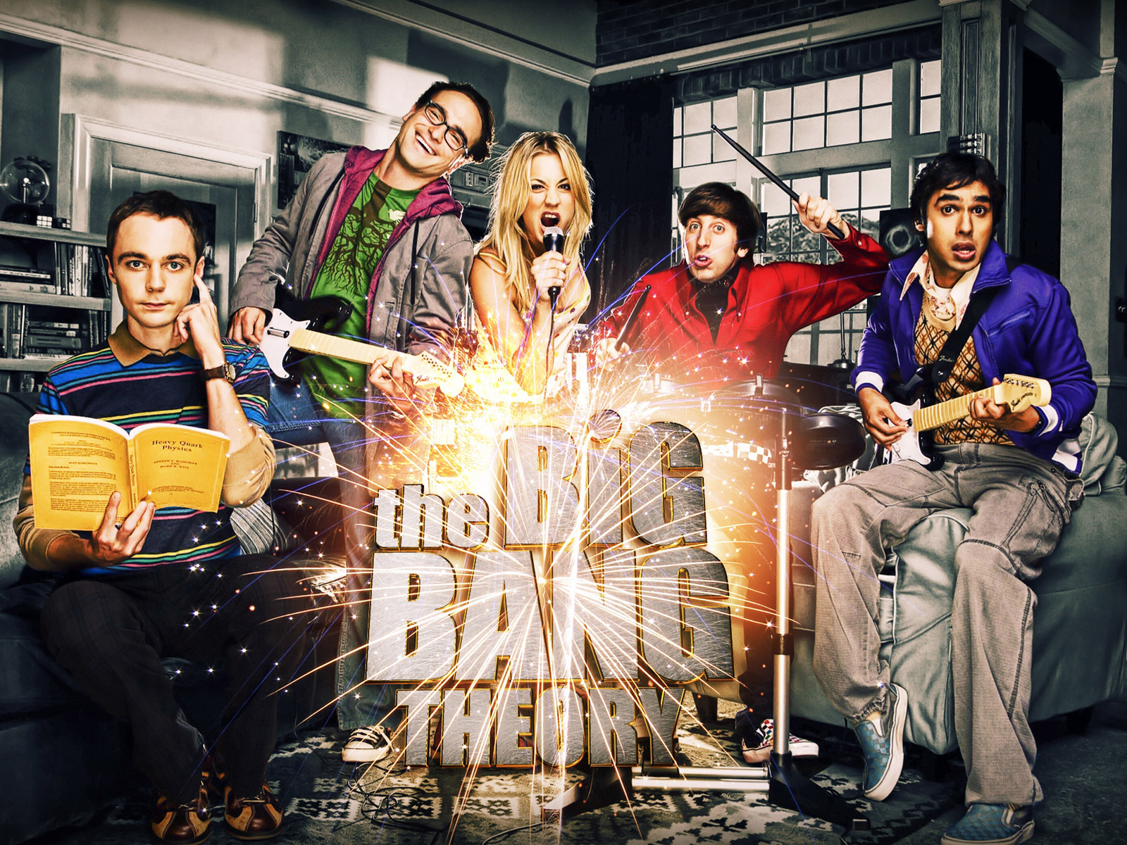 Download full size The Big Bang Theory wallpaper / TV Serials / 1600x1200