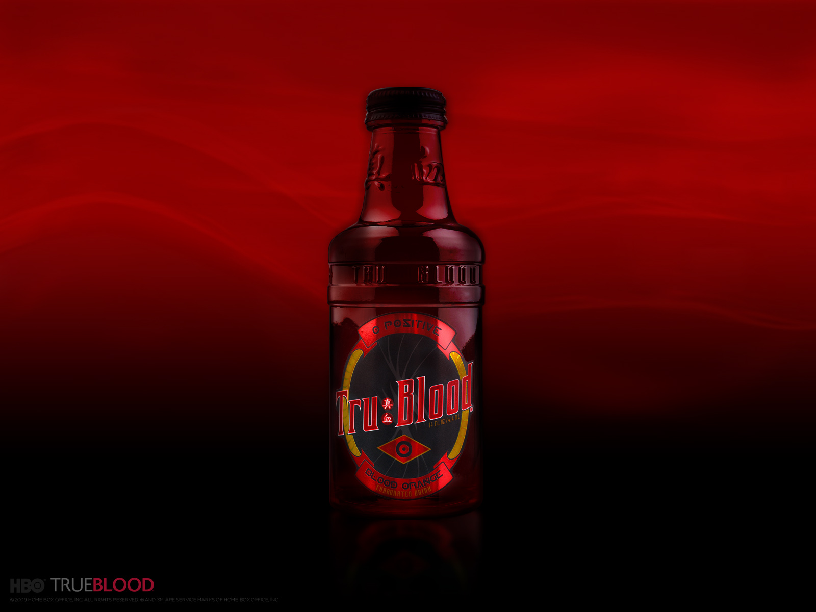 Download full size bottle True Blood wallpaper / 1600x1200