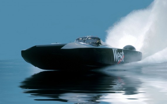 Free Send to Mobile Phone Racing Powerboat Ships and Boats wallpaper num.29