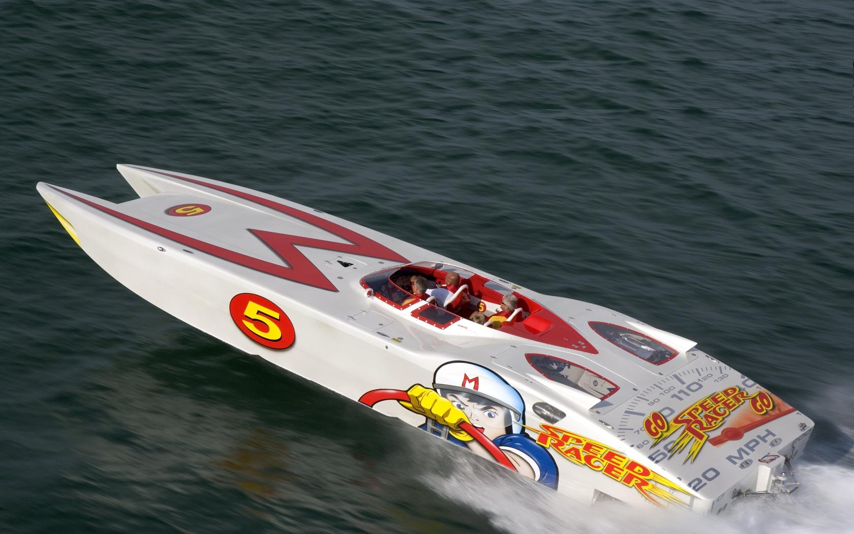 Download full size Speed Racer Powerboat Ships and Boats wallpaper / 1680x1050