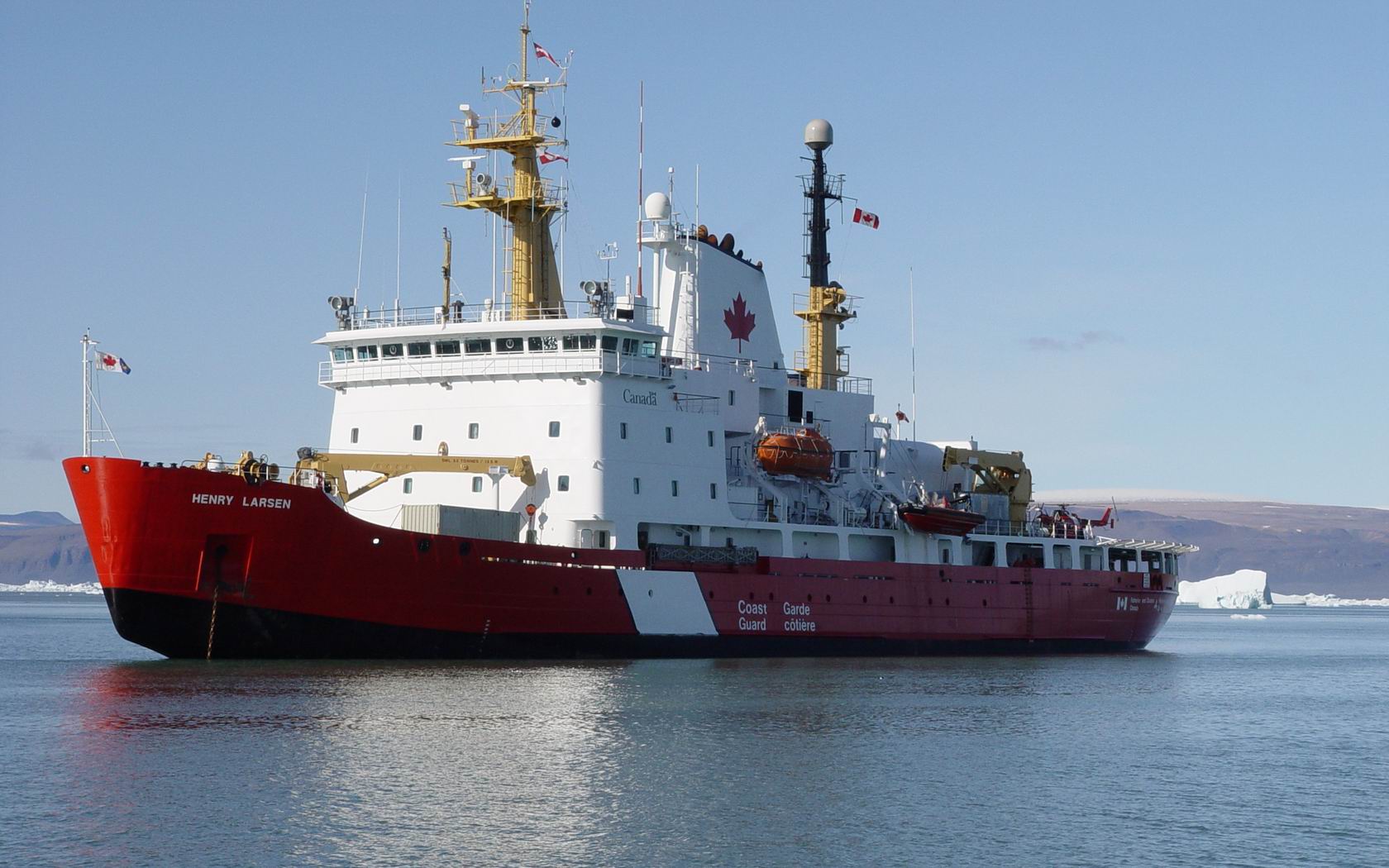Download HQ Canadian Coast Guard Ships and Boats wallpaper / 1680x1050