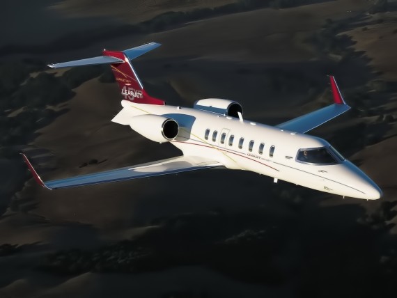 Free Send to Mobile Phone Learjet Civilian Aircraft wallpaper num.362