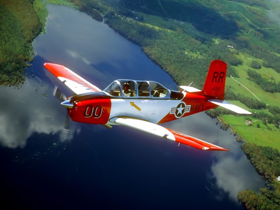 Free Send to Mobile Phone above river Civilian Aircraft wallpaper num.320