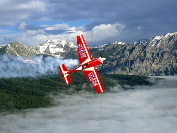 Free Send to Mobile Phone mountains Civilian Aircraft wallpaper num.334