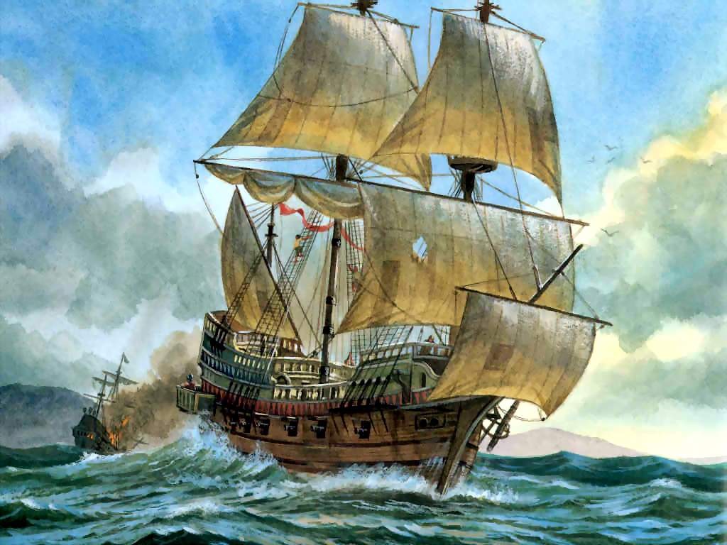 Download Frigates & Sailing ships / Vehicles wallpaper / 1024x768