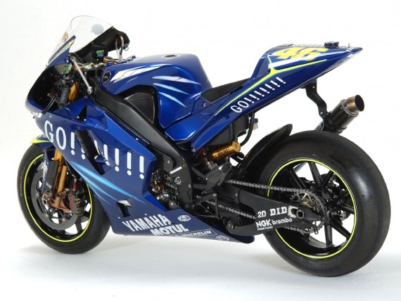 Free Send to Mobile Phone Yamaha M1 Marchiato Ohlins Motorcycle wallpaper num.93