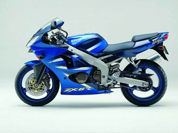 Free Send to Mobile Phone Kawasaki ZX-6R Motorcycle wallpaper num.295