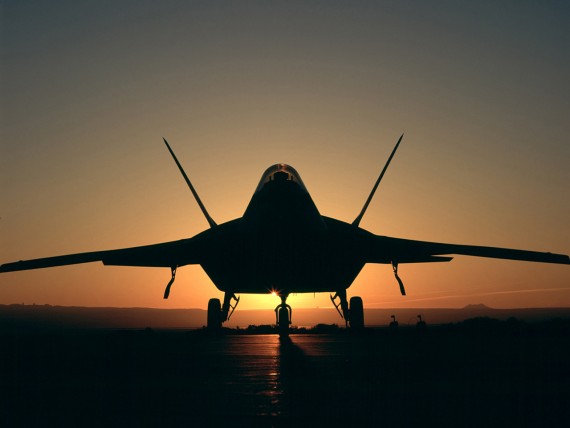 Free Send to Mobile Phone Sunset Military Airplanes wallpaper num.297