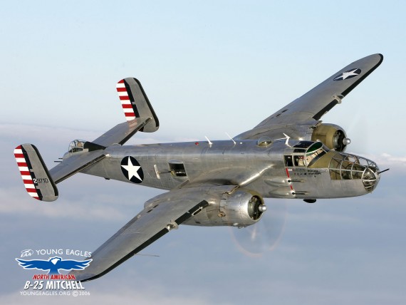 Free Send to Mobile Phone B-25 Mitchell Military Airplanes wallpaper num.325