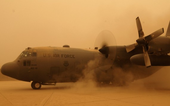 Free Send to Mobile Phone C-130 Hercules start your engine Military Airplanes wallpaper num.169