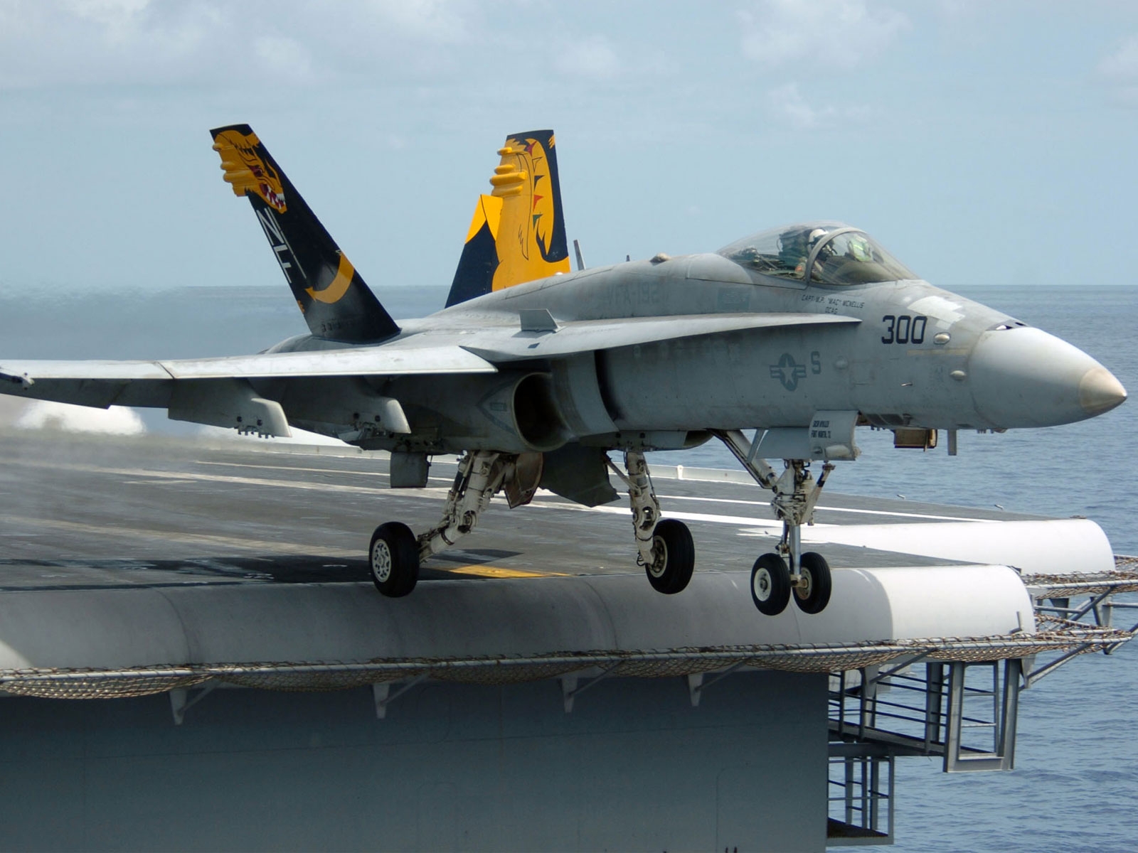 Download full size Take of from carrier Military Airplanes wallpaper / 1600x1200