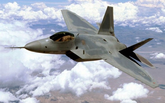 Free Send to Mobile Phone F-22 Raptor Military Airplanes wallpaper num.182