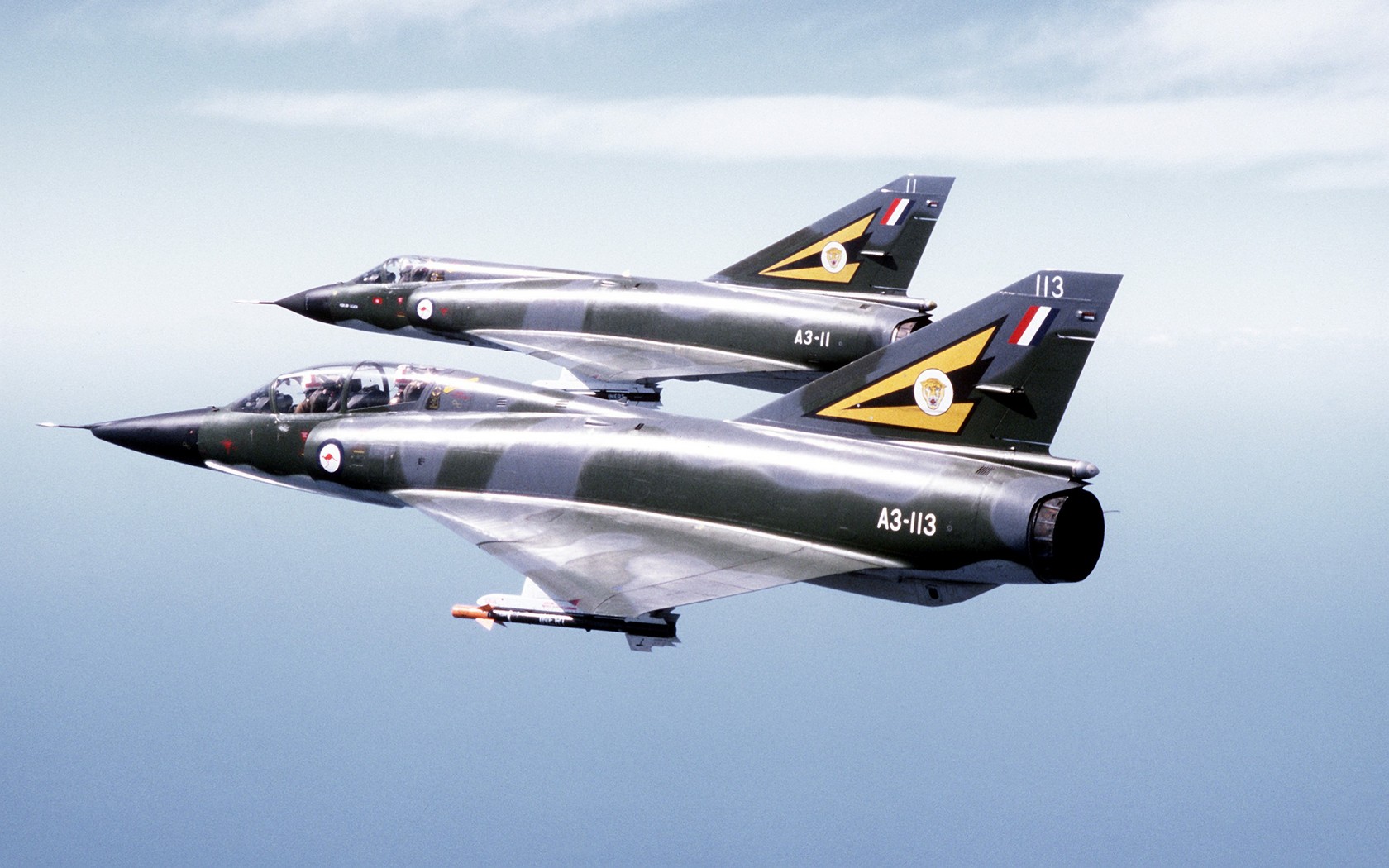 Download High quality Mirage III Military Airplanes wallpaper / 1680x1050