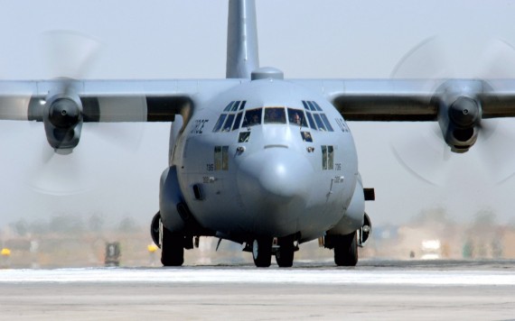 Free Send to Mobile Phone C-130 Hercules Military Airplanes wallpaper num.168