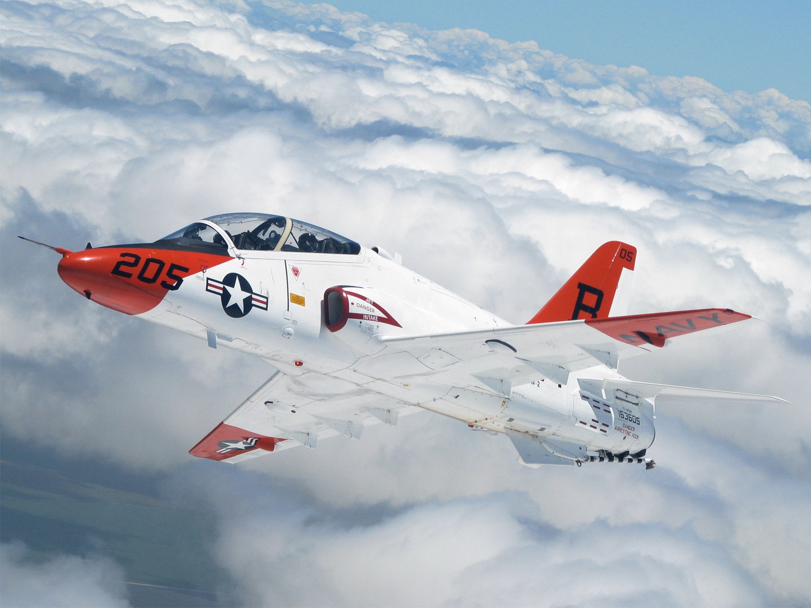 Download HQ Navy fighter above the clouds Military Airplanes wallpaper / 1600x1200