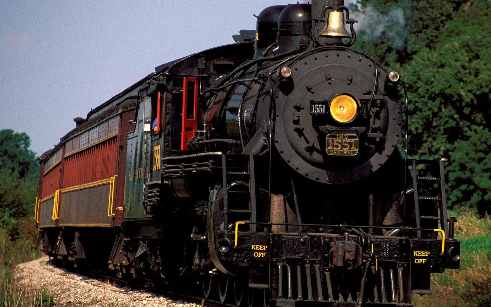 Download High quality ohio central railroad, sugarcreek, ohio Trains wallpaper / 1680x1050